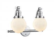 Innovations Lighting 515-2W-PC-G201-6 - Beacon - 2 Light - 16 inch - Polished Chrome - Adjustable Bath Vanity Light