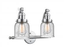 Innovations Lighting 515-2W-PC-G54 - Bell - 2 Light - 18 inch - Polished Chrome - Adjustable Bath Vanity Light