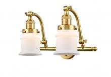 Innovations Lighting 515-2W-SG-G181S - Canton - 2 Light - 18 inch - Satin Gold - Bath Vanity Light