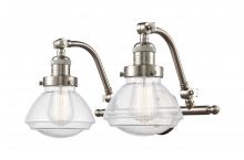 Innovations Lighting 515-2W-SN-G324 - Olean - 2 Light - 19 inch - Brushed Satin Nickel - Adjustable Bath Vanity Light