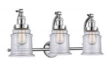 Innovations Lighting 515-3W-PC-G182 - Canton - 3 Light - 28 inch - Polished Chrome - Adjustable Bath Vanity Light