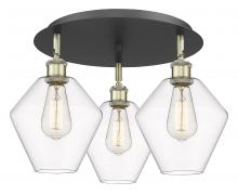 Innovations Lighting 516-3C-BAB-G652-8 - Cindyrella - 3 Light - 20 inch - Black Antique Brass - Semi-Flush Mount