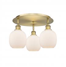 Innovations Lighting 516-3C-BB-G101 - Belfast - 3 Light - 18 inch - Brushed Brass - Semi-Flush Mount