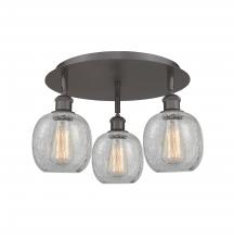 Innovations Lighting 516-3C-OB-G105 - Belfast - 3 Light - 18 inch - Oil Rubbed Bronze - Semi-Flush Mount