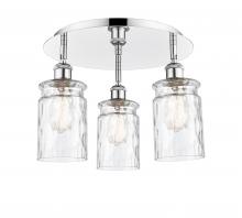 Innovations Lighting 516-3C-PC-G352 - Candor - 3 Light - 17 inch - Polished Chrome - Semi-Flush Mount