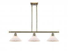 Innovations Lighting 516-3I-AB-G131 - Orwell - 3 Light - 36 inch - Antique Brass - Stem hung - Island Light