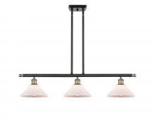 Innovations Lighting 516-3I-BAB-G131 - Orwell - 3 Light - 36 inch - Black Antique Brass - Stem hung - Island Light