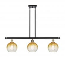 Innovations Lighting 516-3I-BAB-G483-8AM - Brookhaven Globe - 3 Light - 36 inch - Black Antique Brass - Stem Hung - Island Light