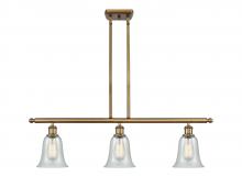 Innovations Lighting 516-3I-BB-G2812 - Hanover - 3 Light - 36 inch - Brushed Brass - Stem hung - Island Light