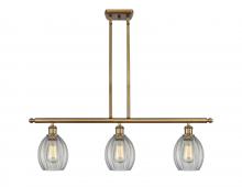 Innovations Lighting 516-3I-BB-G82 - Eaton - 3 Light - 36 inch - Brushed Brass - Stem hung - Island Light
