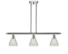 Innovations Lighting 516-3I-PC-G275 - Conesus - 3 Light - 36 inch - Polished Chrome - Stem hung - Island Light
