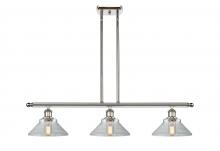 Innovations Lighting 516-3I-PN-G132 - Orwell - 3 Light - 36 inch - Polished Nickel - Stem hung - Island Light