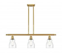 Innovations Lighting 516-3I-SG-G394 - Ellery - 3 Light - 36 inch - Satin Gold - Stem hung - Island Light