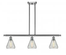 Innovations Lighting 516-3I-SN-G275 - Conesus - 3 Light - 36 inch - Brushed Satin Nickel - Stem hung - Island Light