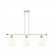 Innovations Lighting 516-3I-WPC-G558-6GWH - Bella - 3 Light - 36 inch - White Polished Chrome - Stem hung - Island Light