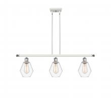 Innovations Lighting 516-3I-WPC-G652-6 - Cindyrella - 3 Light - 36 inch - White Polished Chrome - Stem hung - Island Light