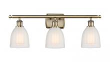 Innovations Lighting 516-3W-AB-G441 - Brookfield - 3 Light - 26 inch - Antique Brass - Bath Vanity Light