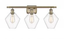 Innovations Lighting 516-3W-AB-G652-8 - Cindyrella - 3 Light - 28 inch - Antique Brass - Bath Vanity Light