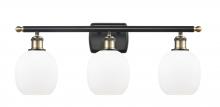 Innovations Lighting 516-3W-BAB-G101 - Belfast - 3 Light - 26 inch - Black Antique Brass - Bath Vanity Light
