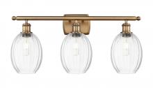 Innovations Lighting 516-3W-BB-G459-6CL - Preston Bulb - 3 Light - 26 inch - Brushed Brass - Bath Vanity Light