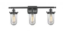 Innovations Lighting 516-3W-BK-232-CL - Kingsbury - 3 Light - 24 inch - Matte Black - Bath Vanity Light