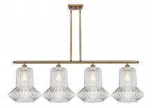Innovations Lighting 516-4I-BB-G212 - Springwater - 4 Light - 50 inch - Brushed Brass - Stem hung - Island Light