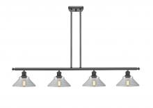 Innovations Lighting 516-4I-BK-G132-LED - Orwell - 4 Light - 48 inch - Matte Black - Stem hung - Island Light