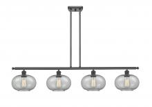Innovations Lighting 516-4I-BK-G247 - Gorham - 4 Light - 48 inch - Matte Black - Stem hung - Island Light
