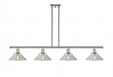 Innovations Lighting 516-4I-PN-G132-LED - Orwell - 4 Light - 48 inch - Polished Nickel - Stem hung - Island Light