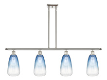 Innovations Lighting 516-4I-PN-G480-6SB - Brookhaven Almond - 4 Light - 48 inch - Polished Nickel - Stem Hung - Island Light