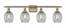 Innovations Lighting 516-4W-AB-G82 - Eaton - 4 Light - 36 inch - Antique Brass - Bath Vanity Light