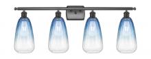 Innovations Lighting 516-4W-OB-G480-6SB - Brookhaven Almond - 4 Light - 36 inch - Oil Rubbed Bronze - Bath Vanity Light