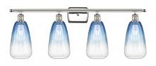 Innovations Lighting 516-4W-PN-G480-6SB - Brookhaven Almond - 4 Light - 36 inch - Polished Nickel - Bath Vanity Light