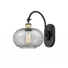 Innovations Lighting 518-1W-BAB-G247 - Gorham - 1 Light - 10 inch - Black Antique Brass - Adjustable Swing Arm