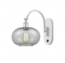 Innovations Lighting 518-1W-WPC-G247 - Gorham - 1 Light - 10 inch - White Polished Chrome - Adjustable Swing Arm