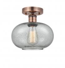 Innovations Lighting 616-1F-AC-G247 - Gorham - 1 Light - 10 inch - Antique Copper - Semi-Flush Mount