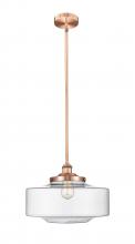 Innovations Lighting 616-1S-AC-G692-16 - Bridgeton - 1 Light - 16 inch - Antique Copper - Stem Hung - Mini Pendant