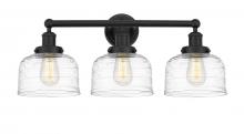 Innovations Lighting 616-3W-BK-G713 - Bell - 3 Light - 26 inch - Matte Black - Bath Vanity Light