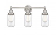 Innovations Lighting 616-3W-SN-G312 - Dover - 3 Light - 23 inch - Brushed Satin Nickel - Bath Vanity Light