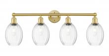 Innovations Lighting 616-4W-SG-G459-6CL - Preston Bulb - 4 Light - 33 inch - Satin Gold - Bath Vanity Light