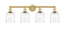 Innovations Lighting 616-4W-SG-G558-6CL - Bella - 4 Light - 33 inch - Satin Gold - Bath Vanity Light