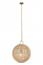 Innovations Lighting 673-1P-GD-18NT - Reed - 1 Light - 18 inch - Gold - Pendant