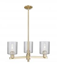 Innovations Lighting 716-3CR-CB-G112 - Cobbleskill - 3 Light - 27 inch - Champagne Bronze - Stem hung - Pendant