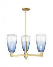 Innovations Lighting 716-3CR-SG-G480-6SB - Brookhaven Almond - 3 Light - 18 inch - Satin Gold - Pendant