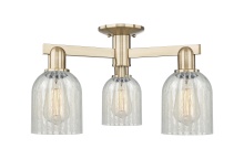 Innovations Lighting 716-3F-CB-G2511 - Caledonia - 3 Light - 23 inch - Champagne Bronze - Semi-Flush Mount