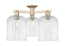Innovations Lighting 716-3F-CB-G559-8CL - Bridal Veil - 3 Light - 26 inch - Champagne Bronze - Semi-Flush Mount
