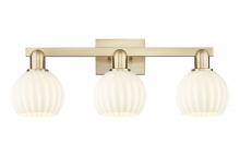 Innovations Lighting 716-3W-CB-G1217-6WV - White Venetian - 3 Light - 25 inch - Champagne Bronze - Bath Vanity Light