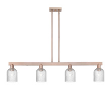 Innovations Lighting 716-4I-AC-G559-5SDY - Bridal Veil - 4 Light - 48 inch - Antique Copper - Stem hung - Island Light