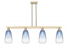 Innovations Lighting 716-4I-CB-G480-6SB - Brookhaven Almond - 4 Light - 48 inch - Champagne Bronze - Stem hung - Island Light