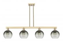 Innovations Lighting 716-4I-CB-G483-8SL - Brookhaven Globe - 4 Light - 48 inch - Champagne Bronze - Stem hung - Island Light